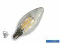 CFB-04 LED FLAMENLİ MUM AMPUL E14 DUY 4W 