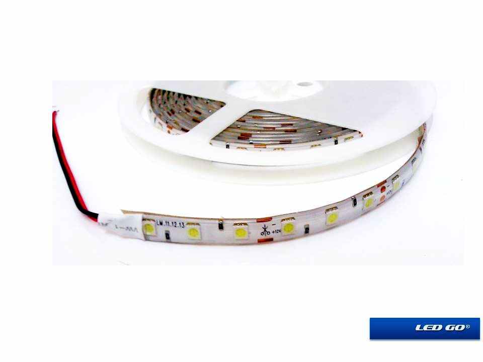 Şerit LED 5050 60Led Silikonlu 12V DC (5m-Paket)