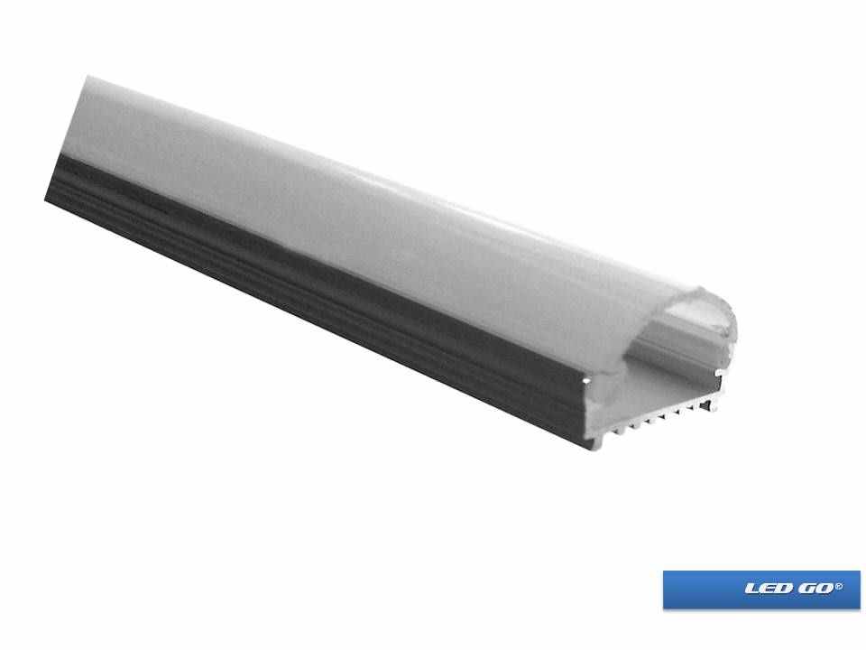 KLASİK,NEW KLASİK VE SLIM MODELLER İÇİN  SERIT LED ALUMINYUM KANAL OPAK-BUZLU DIFUZE UST FLEKSI KAPAK 200CM