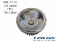 AR111 LED AMPUL,30W,220V