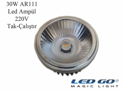 AR111 LED AMPUL,30W,220V