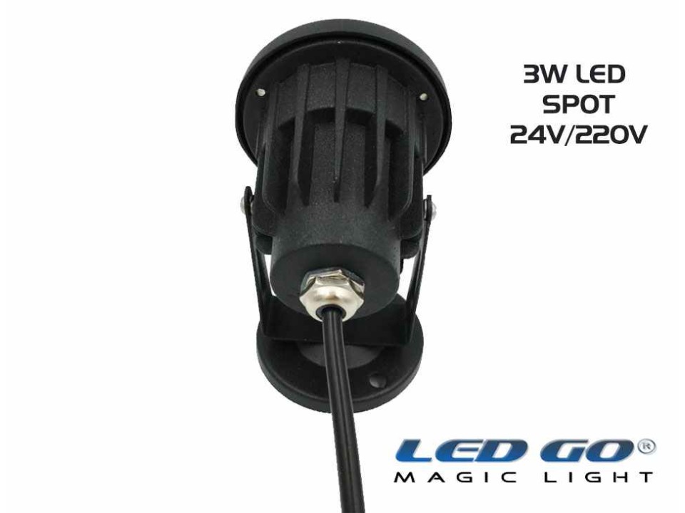 MINI LED SPOT,5W,24V AC- DC, IP67