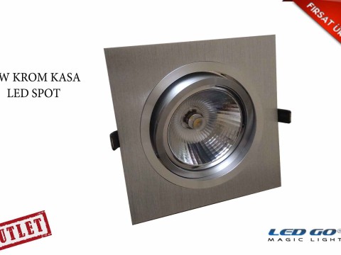 30W LED KROM KARE ARMATÜR