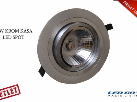 30W LED KROM YUVARLAK ARMATÜR