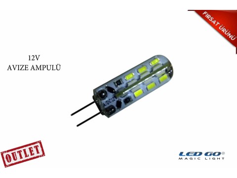 G4 12VAC LED AVIZE AMPUL